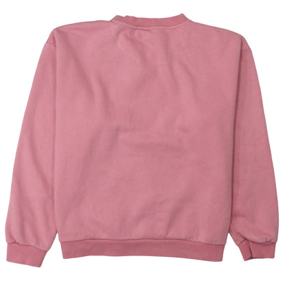Womens UK Size XL Fila Pink Pullover Sweatshirt