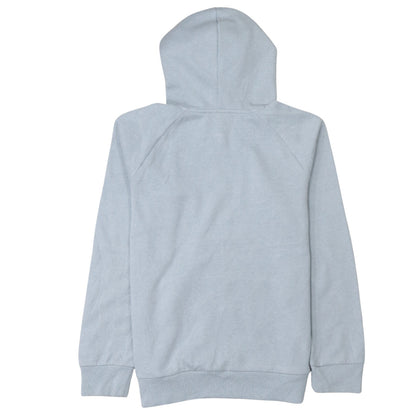 Under Armour Boys Grey Pullover Hoodie Size 158 Loose Fit Cotton Blend