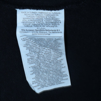 Mens UK Size S Nike Black Pullover Hoodie