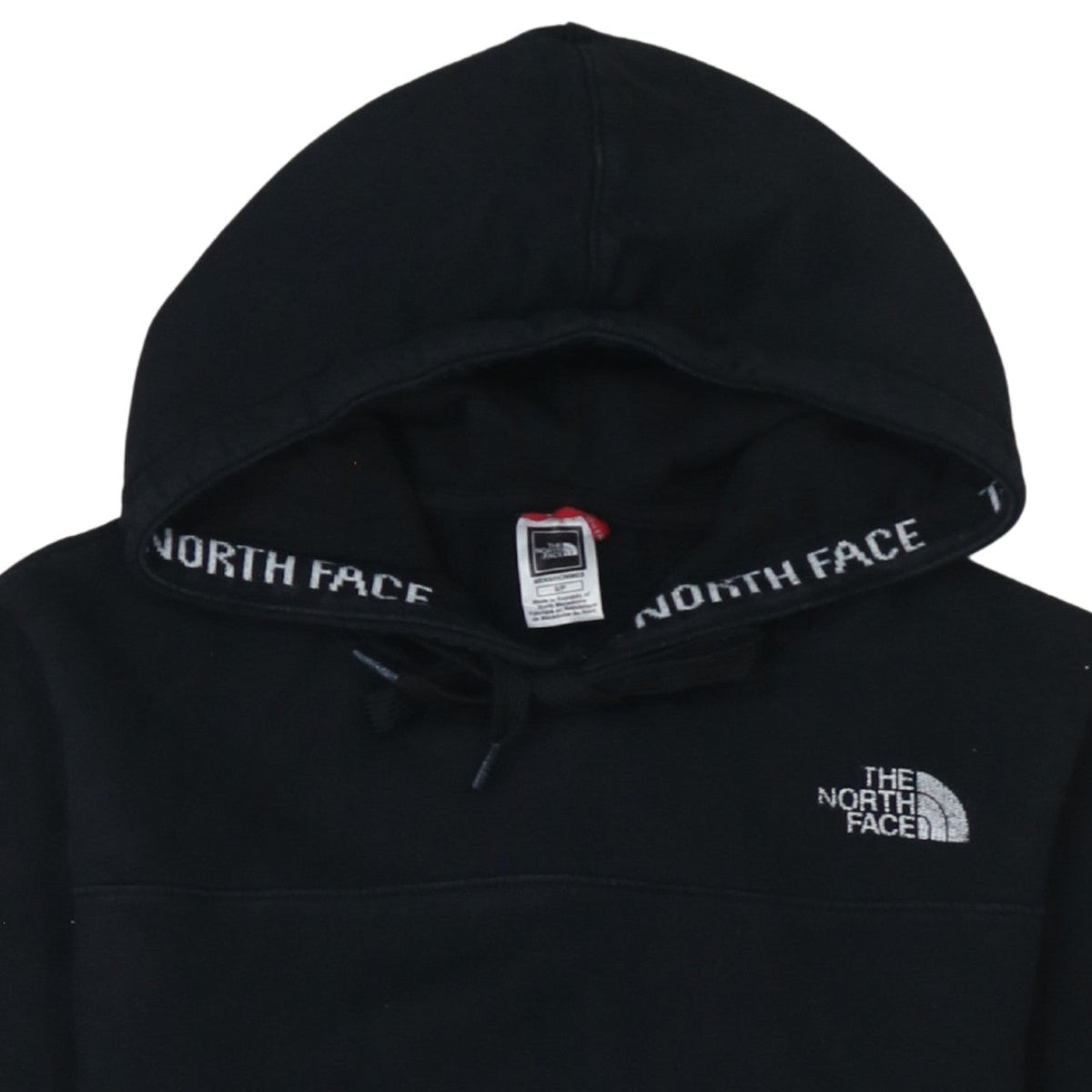 Mens UK Size S The North Face Black Pullover Hoodie