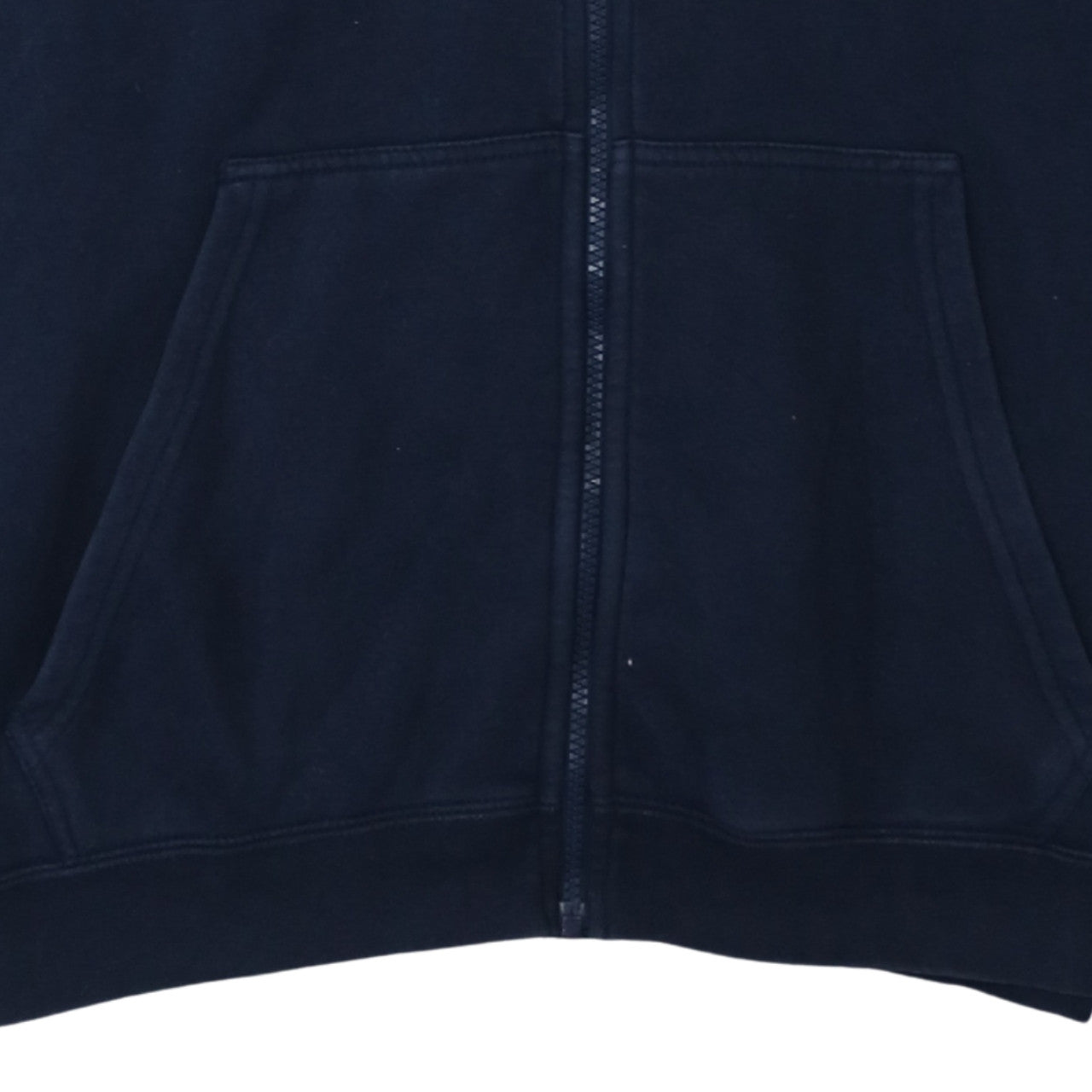 Mens UK Size XL Nike Blue Full Zip Hoodie