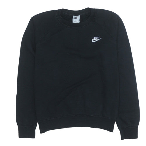 Womens UK Size S Nike Black Pullover Sweatshirt
