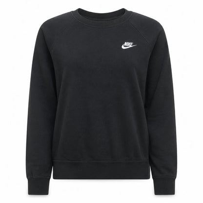 Womens UK Size S Nike Black Pullover Sweatshirt