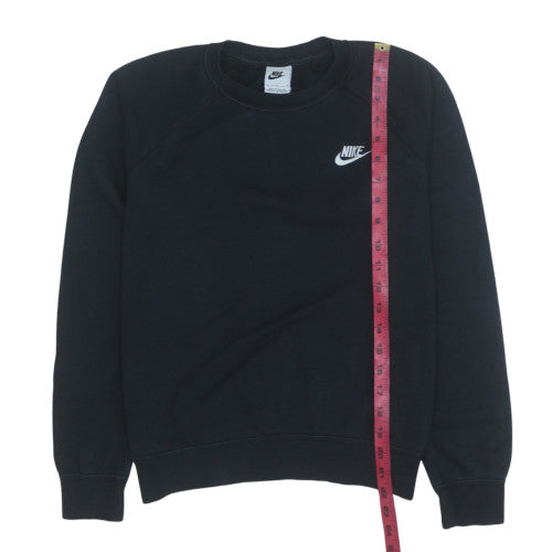Womens UK Size S Nike Black Pullover Sweatshirt