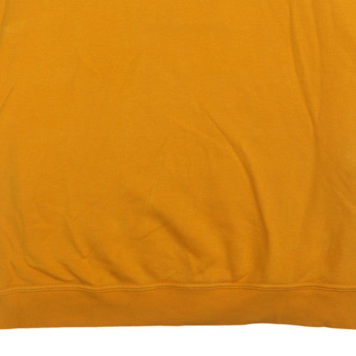 Womens UK Size M Nike Yellow Pullover Hoodie