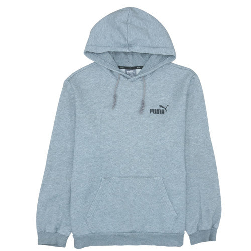 Mens UK Size L Puma Grey Pullover Hoodie