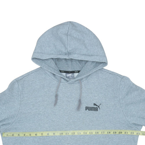 Mens UK Size L Puma Grey Pullover Hoodie