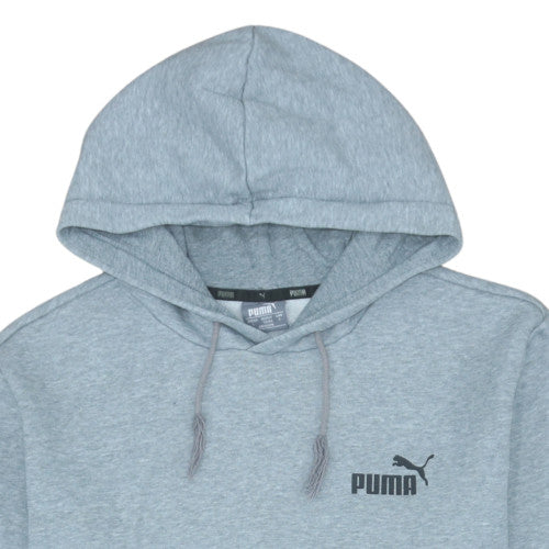 Mens UK Size L Puma Grey Pullover Hoodie