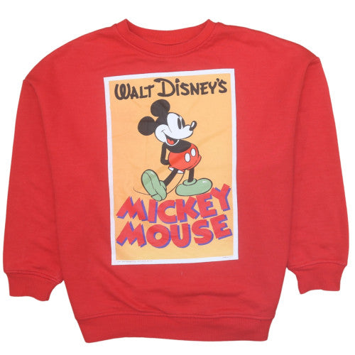 Womens UK Size S Primark Red Pullover Sweatshirt