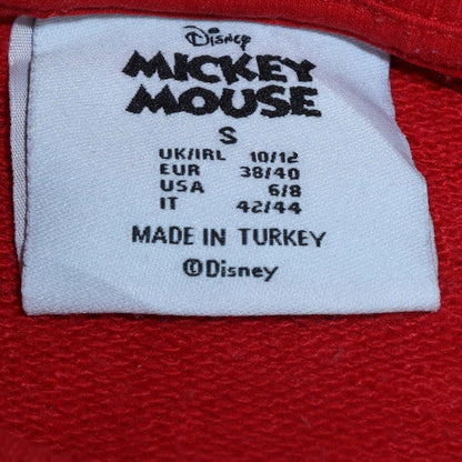 Womens UK Size S Primark Red Pullover Sweatshirt