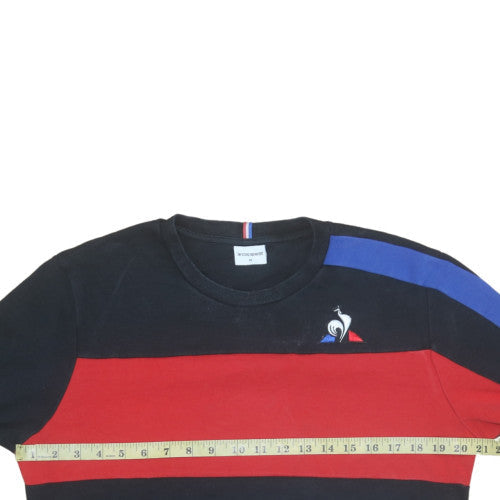 Mens UK Size M Le Coq Sportif Black Pullover Sweatshirt