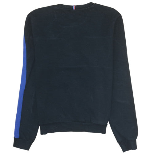 Mens UK Size M Le Coq Sportif Black Pullover Sweatshirt