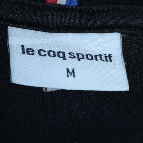 Mens UK Size M Le Coq Sportif Black Pullover Sweatshirt