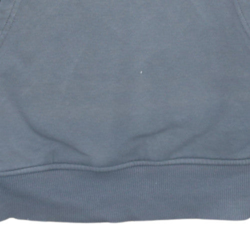 Mens UK Size M The North Face Grey Pullover Hoodie