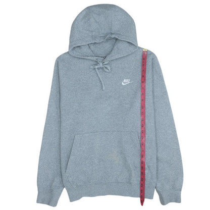 Womens UK Size M Nike Grey Pullover Hoodie