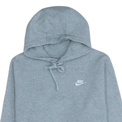 Womens UK Size M Nike Grey Pullover Hoodie