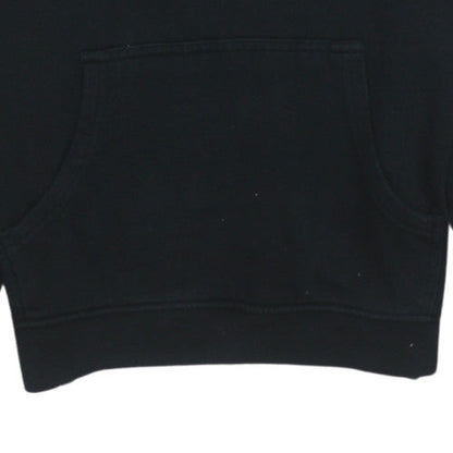 Lyle & Scott Junior Boys Black Pullover Hoodie 14-15 Years Cotton Blend