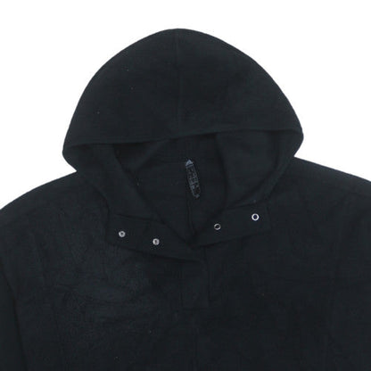 Womens UK Size M Adidas Black Pullover Hoodie