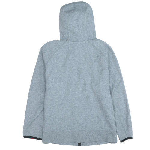 Nike Boys Grey Full Zip Hoodie XL 13-15 Years Fleece Hooded Sweatshirt