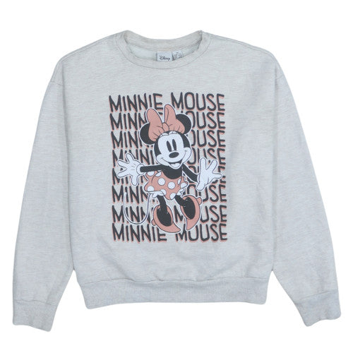 Womens UK Size XS Disney Grey Pullover Sweatshirt