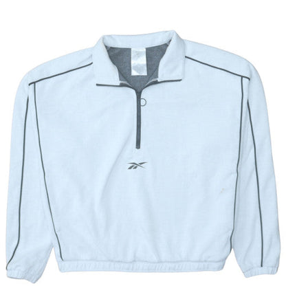 Womens UK Size M Reebok Grey Pullover Sweatshirt