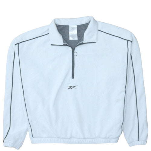 Womens UK Size M Reebok Grey Pullover Sweatshirt