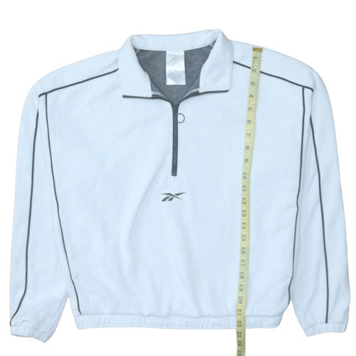 Womens UK Size M Reebok Grey Pullover Sweatshirt