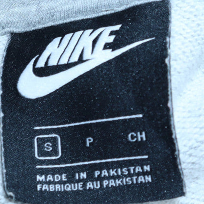 Mens UK Size S Nike Grey Full Zip Hoodie