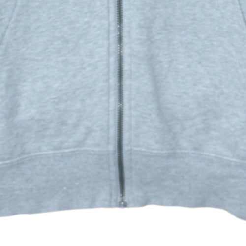 Mens UK Size S Nike Grey Full Zip Hoodie