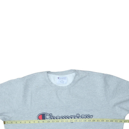 Mens UK Size XL Champion Grey Pullover Sweatshirt