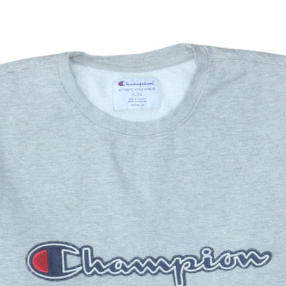 Mens UK Size XL Champion Grey Pullover Sweatshirt