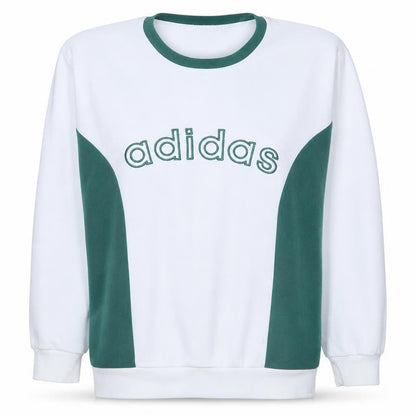 Womens UK Size 8 adidas White Pullover Sweatshirt