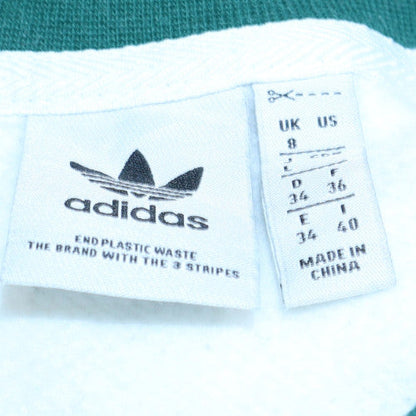 Womens UK Size 8 adidas White Pullover Sweatshirt