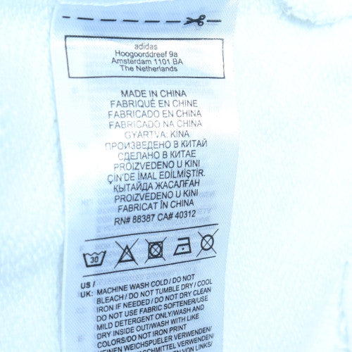 Womens UK Size 14 Adidas White Pullover Sweatshirt