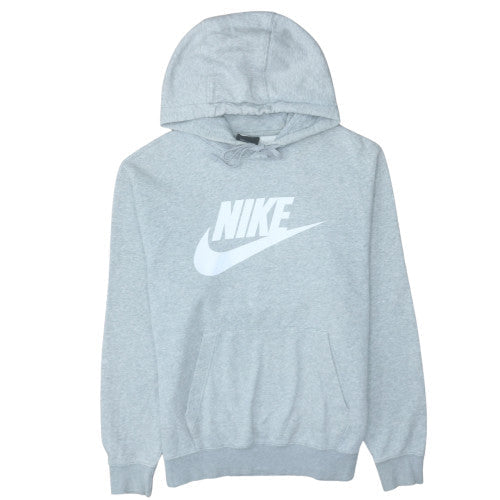 Mens UK Size M Nike Grey Pullover Hoodie