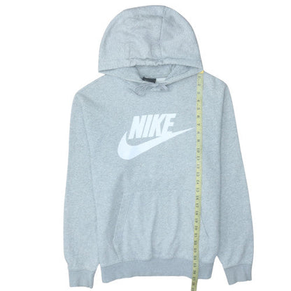 Mens UK Size M Nike Grey Pullover Hoodie
