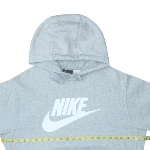 Mens UK Size M Nike Grey Pullover Hoodie