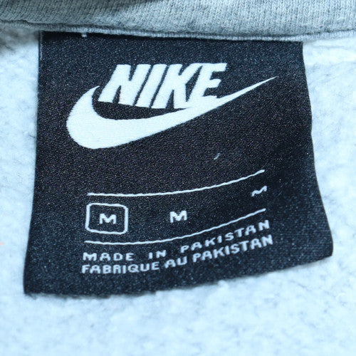 Mens UK Size M Nike Grey Pullover Hoodie