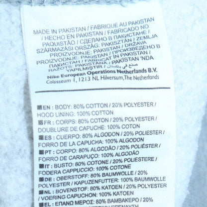 Mens UK Size M Nike Grey Pullover Hoodie