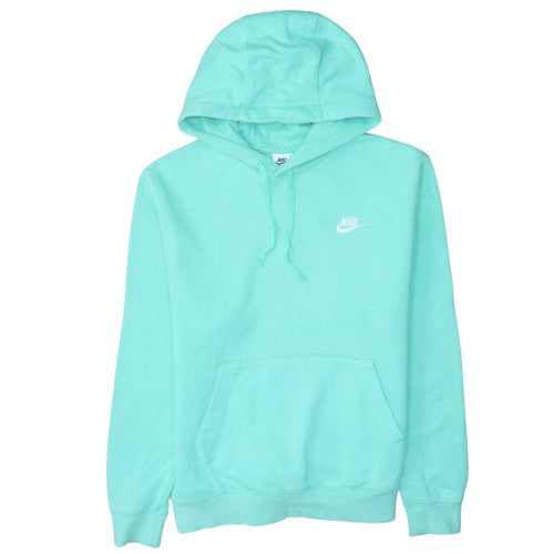 Womens UK Size M Nike Green Pullover Hoodie