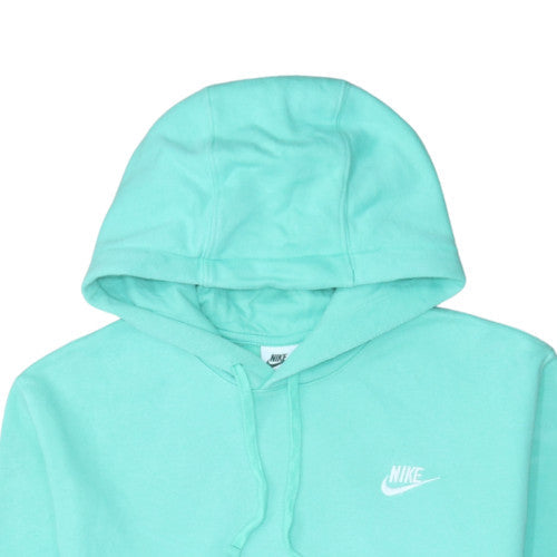 Womens UK Size M Nike Green Pullover Hoodie
