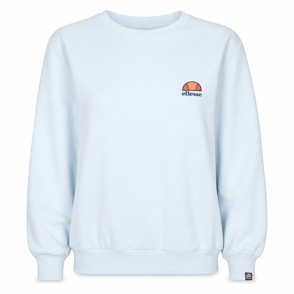 Womens UK Size 12 Ellesse White Pullover Sweatshirt