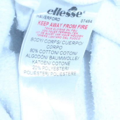 Womens UK Size 12 Ellesse White Pullover Sweatshirt