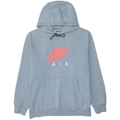 Mens UK Size XL Nike Grey Pullover Hoodie
