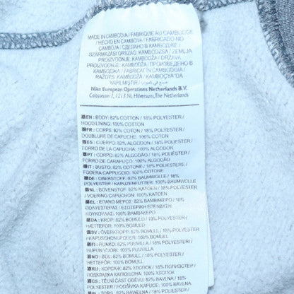 Mens UK Size XL Nike Grey Pullover Hoodie