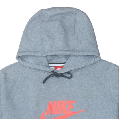 Mens UK Size XL Nike Grey Pullover Hoodie