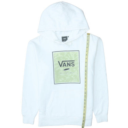 Mens UK Size S Vans White Pullover Hoodie