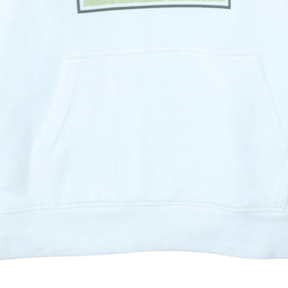 Mens UK Size S Vans White Pullover Hoodie