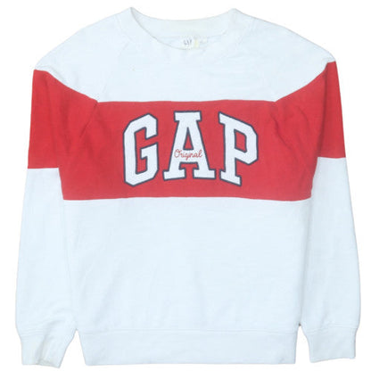 Mens UK Size XS GAP White Pullover Sweatshirt