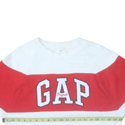 Mens UK Size XS GAP White Pullover Sweatshirt